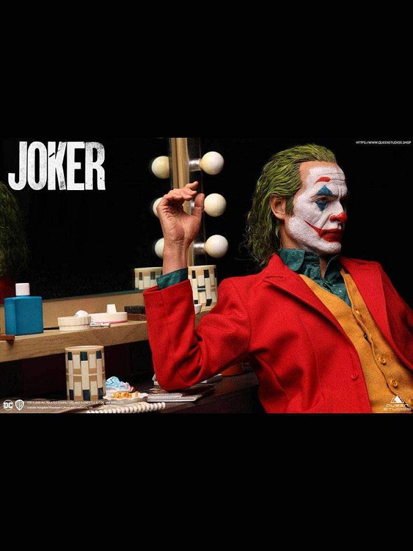 Queen Studios Figur Kunststein / Resin Joker Statue 1/3 Joaquin Phoenix Joker De