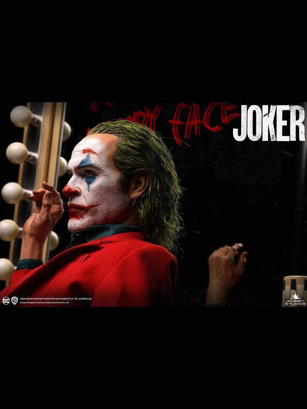Queen Studios Figur Kunststein / Resin Joker Statue 1/3 Joaquin Phoenix Joker De